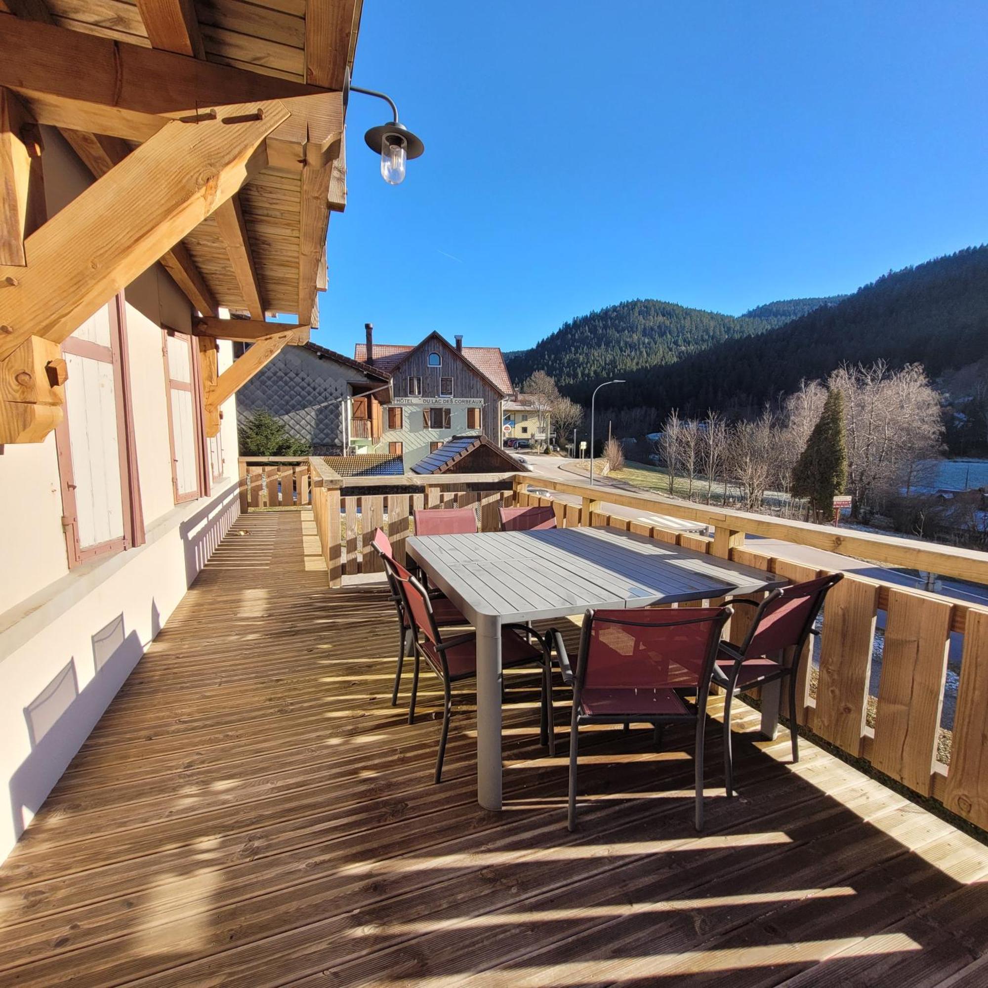 Chalet Des Cyclistes La Bresse Exteriör bild
